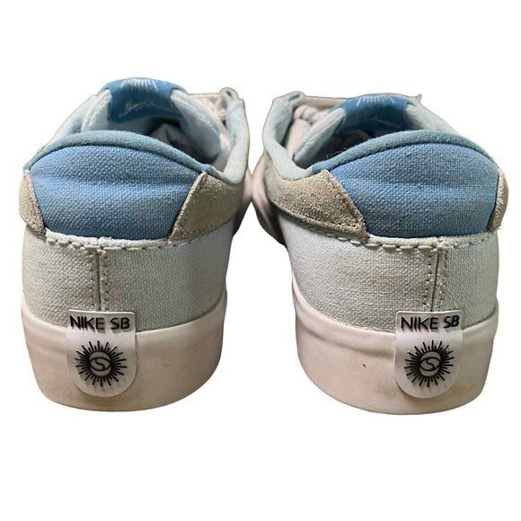 Nike SB Shane‎ O'Neill Suede Skate Shoes Sneakers Light Blue Size 7 - Picture 3 of 11